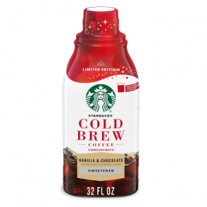 Starbucks 冷萃液 香草巧克力味 32oz @ Amazon