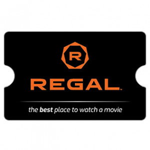 Regal Cinemas Gift Cards $50 for $40 @ eGifter