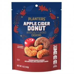 PLANTERS Apple Cider Donut Cashews, Cooking & Baking Nuts & Seeds, 5 oz Bag @ Amazon