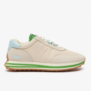 40% Off Women's L-Spin Leather and Textile Sneakers @ Lacoste NZ