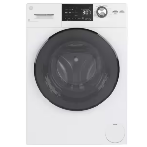 GE 2.4 cu. ft. Compact White 120-Volt Ventless Electric All-in-One Washer Dryer Combo