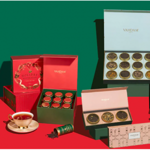 Up to 40% Off + Up to 2 Free Gifts @ Vahdam Teas