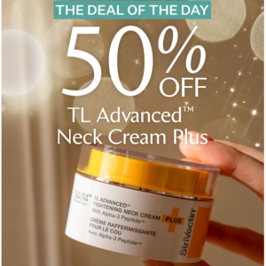 50% Off TL Advanced™ Tightening Neck Cream PLUS 1.7oz @ StriVectin