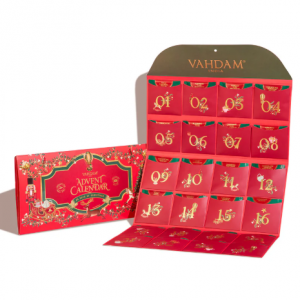 Vahdam Teas 可折叠圣诞日历茶礼盒 24包