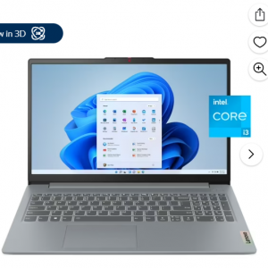 Walmart - Lenovo IdeaPad Slim 3i 15.6" 笔记本 (i3-N305 8GB 256GB) ，直降$261.99