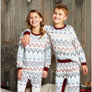 Kids Long Sleeve + Lounge Pant PJ Set @This Is J