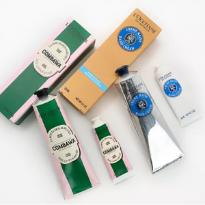 L'Occitane Special Edition Holiday Hand Cream Quartet @ QVC