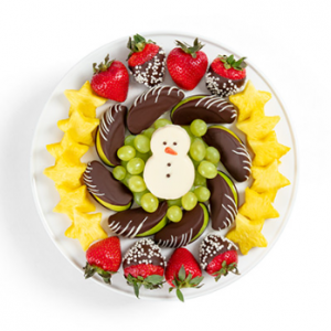 Holly Jolly Dipped Platter