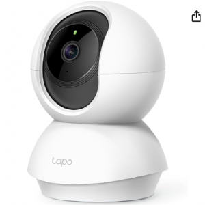 TP-Link Tapo Pan/Tilt Security Camera for Baby Monitor for $12.99 @Amazon