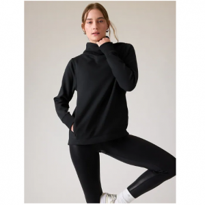 Athleta Cozy Karma Twist Neck Sweatshirt 套頭衫