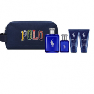 Polo Blue Eau De Toilette 4-Piece Travel Kit
