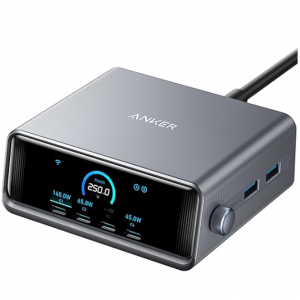 Anker Prime Charger, 250W GaN Prime USB C Charging Station for $109.99 @Amazon