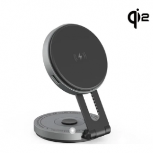 ZIKE 15W Qi2 特斯拉磁力无线充电器手机支架 Z677