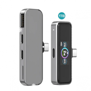 ZIKE 磁性扩展存储 Z791A (1 TB) + iPhone 16/15的拓展坞 Z806 套装