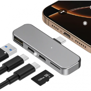 ZIKE USB-C 拓展坞（适用于 iPhone 16/15 Z806）