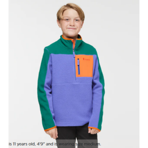 Abrazo 羊毛半拉链夹克 - 儿童款