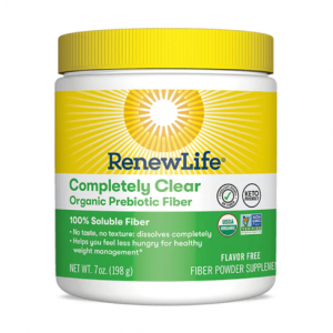Renew Life Completely Clear Organic Prebiotic Fiber, 7 oz Powder