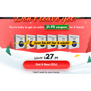 IObit Christmas Sale 90% OFF, 6 software only $29.94 (total $349.68)