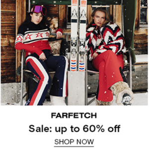 Up To 60% Off Sale Styles @ FARFETCH CHINA