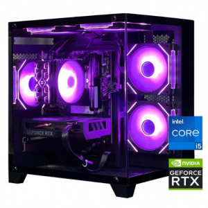 AOACE Gaming PC Desktop INTEL Core i5 12400F 2.5 GHz, NVIDIA RTX 4060 8G DLSS 3, 32GB, 1TB