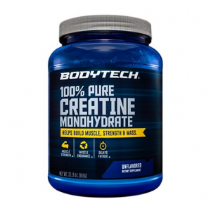 BodyTech 100% Pure Creatine Monohydrate - Unflavored Powder (31.9 oz. / 181 Servings