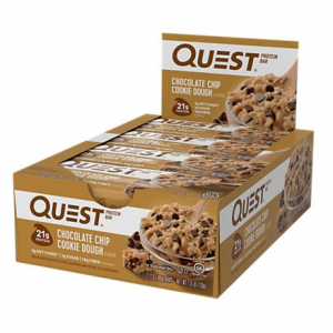 Quest Nutrition Quest Protein Bar - Chocolate Chip Cookie Dough (12 Bars)