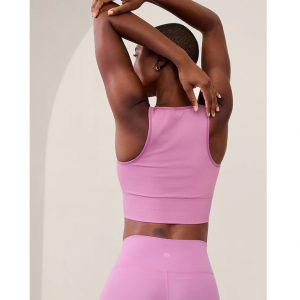 Athleta Aurora Seamless Crop Rib Tank