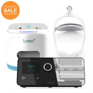 React Health Luna G3 CPAP + Lumin Sanitizer Bundle, 56% OFF @ The CPAP Shop