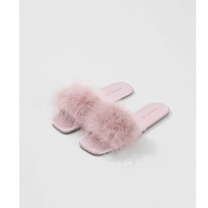 Ulivary Classic Feather Slippers