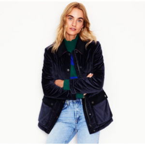 20% Off Quilted Velvet Jacket @ Boden AU