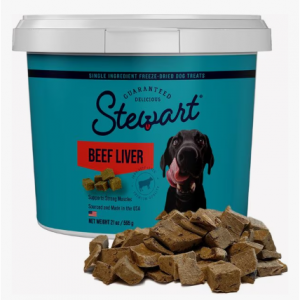 Stewart 冻干牛肝 21oz