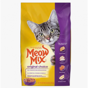 Meow Mix Original Choice干猫粮 3.15-lb/袋