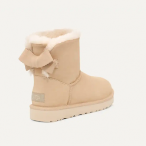 UGG Women's Mini Bailey Suede Bow