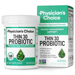 Physician's Choice 绿茶瘦身益生菌胶囊 30粒