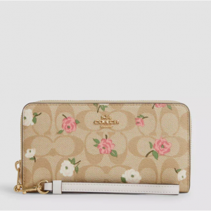 Coach Outlet Long Zip Around 钱包