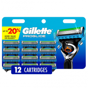 Gillette ProGlide 男士剃须刀替换装 12片 @ Amazon