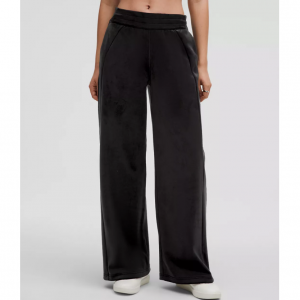 lululemon Scuba Mid-Rise Wide-Leg Pant Velvet