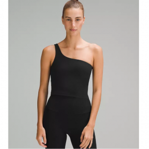 lululemon Ribbed Nulu Asymmetrical Yoga 瑜伽运动文胸