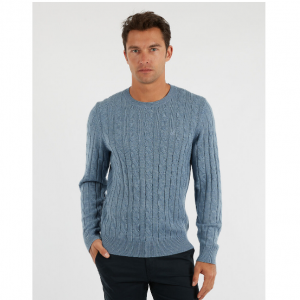 50% Off Merino Wool Cable Knit Sweater @ Nautica AU