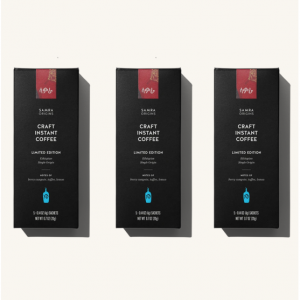 Samra Origins Craft Instant Coffee Single Serve Three-Pack (15 Sachets) @ Blue Bottle Coffee