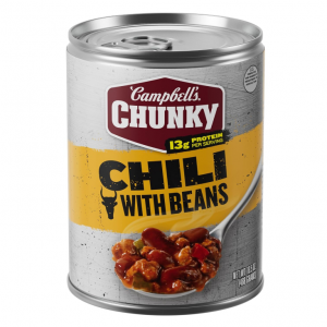 Campbell's Chunky Chili with Beans, 16.5 oz Can @ Amazon