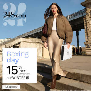 24S Boxing Day Sale on Select Full-Price Styles (Max Mara, Chloe, Thom Browne, A.P.C. & More)