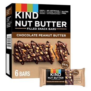 KIND Nut Butter Filled, Chocolate Peanut Butter, 6Ct @ Amazon