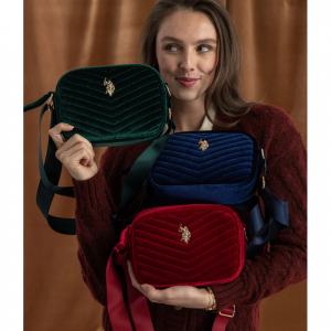 U.S. Polo Assn. Velvet Crossbody Bag only $14.99