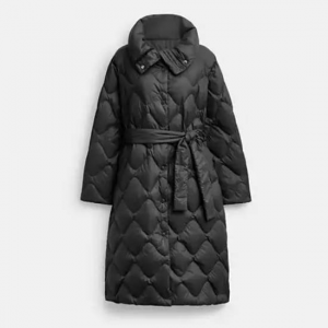 Coach Quilted 长款外套