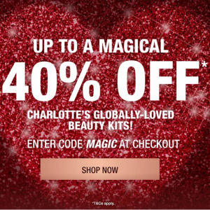 Boxing Day: Up To 40% Off Beauty Kits @ Charlotte Tilbury Beauty UK