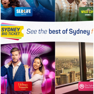 Unlock epic savings of over 50% with a Sydney Big Ticket combo pass @Madame Tussauds Sydney