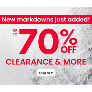 Up To 70% Off Clearance + Up To 40% Off New Arrivals @ Carter's