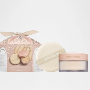 Laura Mercier 透明散粉+粉扑