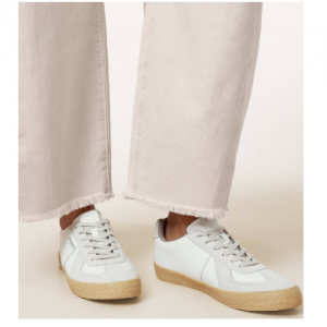 60% Off Jaimee Low Top Leather Sneakers @ Allsaints 